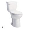 Image 1 : WaterRidge Two-Piece Toilet, White, Model 2325705