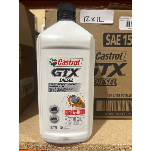 Castrol GTX Diesel SAE 15W-40 Engine Oil â€“ 1 Liter