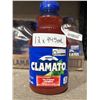 Image 1 : Lot of 12 Motts Clamato Tomato Cocktail 945ml Bottles