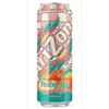 Image 1 : Arizona Iced Tea with Peach Flavor, 22 x 680 ml Cans