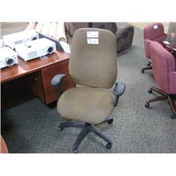 Brown High Back Multi Lever Ergonomic Task Chair