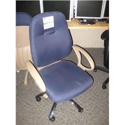 Blue Multi Lever Task Chair