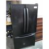 Image 1 : Black Kenmore Fridge / Freezer