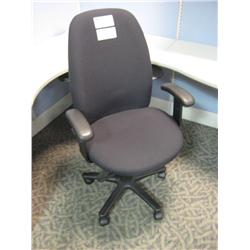 Black Multi Lever Hiback Ergonomic Task Chair