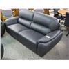 Image 1 : Black Leather Sofa Set Inc.