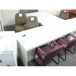 Reff L-Shaped Executive Desk With