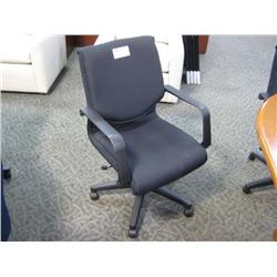 Black Gas Lift Tilter Chair