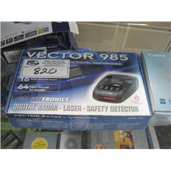 Vector 985 Digital Radar Detector