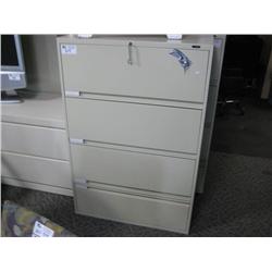 Global 4 Drw. Lateral File Cabinet