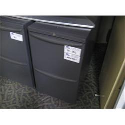 Charcoal Grey Mobile File Pedestal