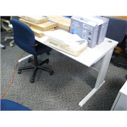 Grey 5' Computer Table