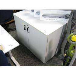 Grey 2 Door Storage Cabinet