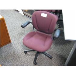 Burgundy Task Chair