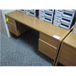 Oak D.p. Desk