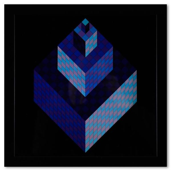 Axo - New York de la serie Structures Universelles De LHexagone by Vasarely (190