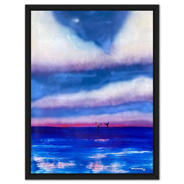 Whale Tail by Wyland Original