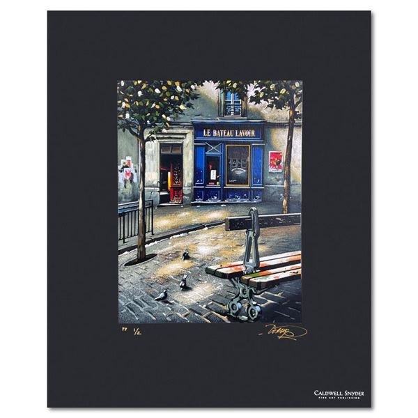 Le Bateau Lavoir (Black) by Thomas Pradzynski (1951-2007)