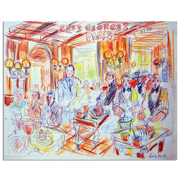 Chez Georges Restaurant In Paris by Ensrud Original