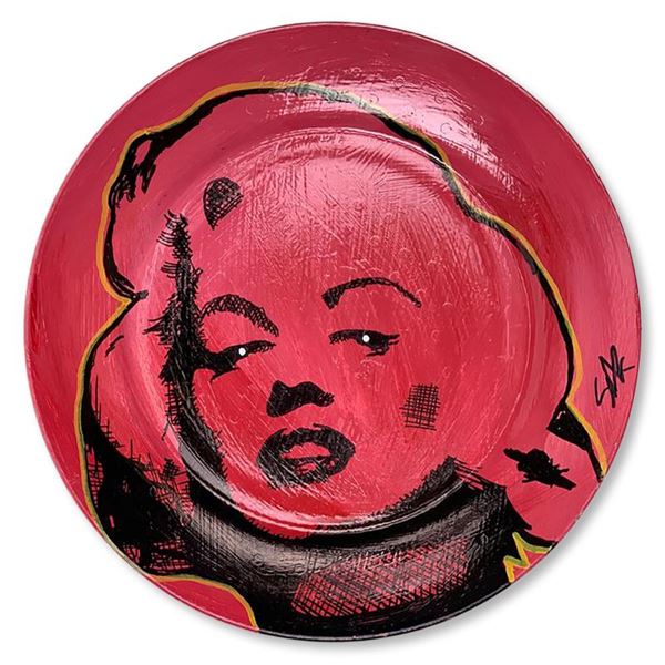 Marilyn by Steve Kaufman (1960-2010)