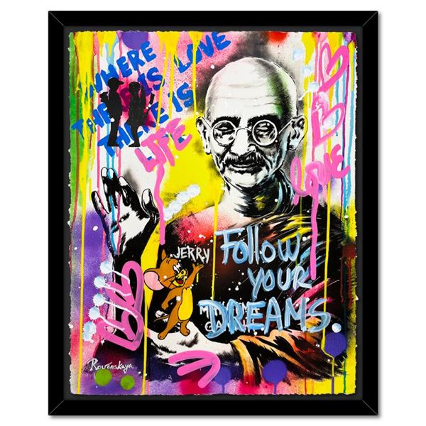 Gandhi by Rovenskaya Original