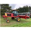 Image 1 : Versatile 4700 Swather 20ft., P.U. Reels, 3521 hrs & misc. parts included s/n: 350134