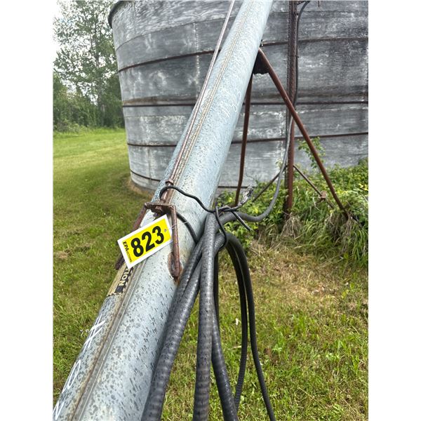 Approx. 6in x 30ft. Auger c/w Electric Motor
