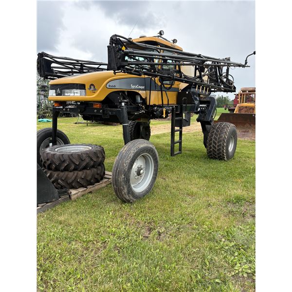 2011 Spray Coupe 4660- 718hrs., approx. 400 Gallon Poly Tank, 21.5-16.1 Tires & 2-320/85R24's & 2 -