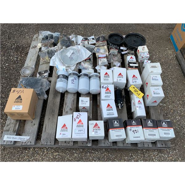 Pallet of New AGCO Filters & Parts selling by the pallet