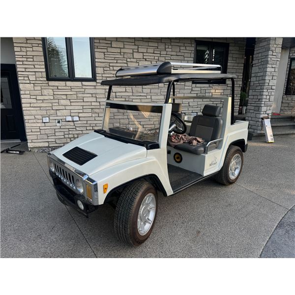 RESERVE LIFTED!!! Hummer Golf Cart