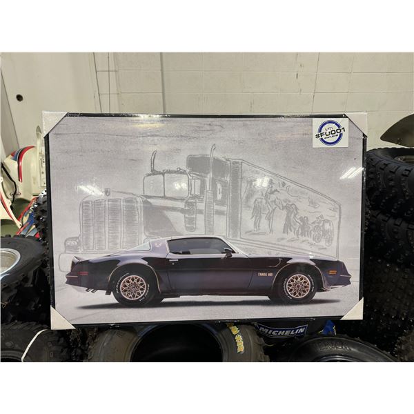 NO RESERVE Trans am canvas photo