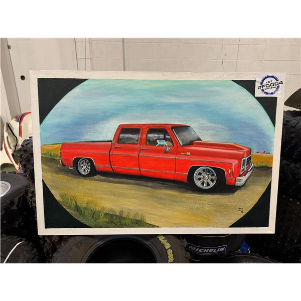NO RESERVE Squarebody Crewcab Painting