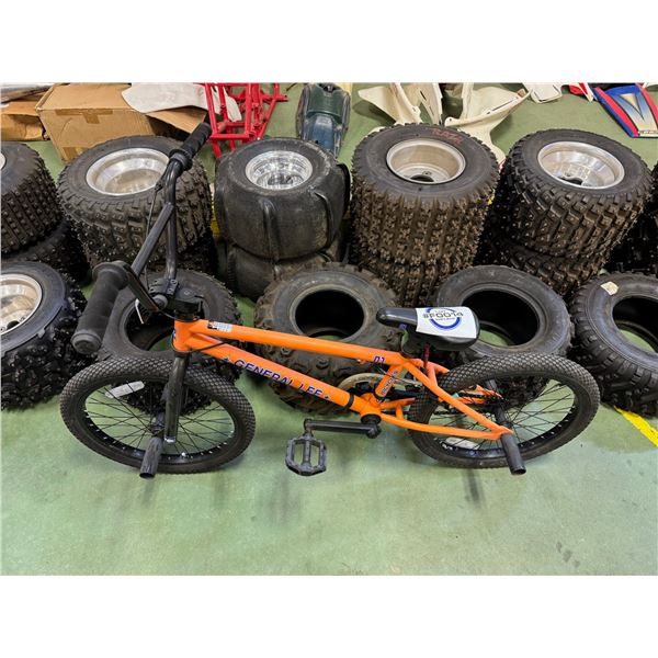 NO RESERVE General Lee BMX bike