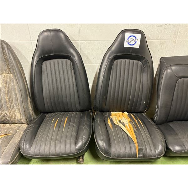 NO RESERVE Factory Mopar Bucket seats with rear bench