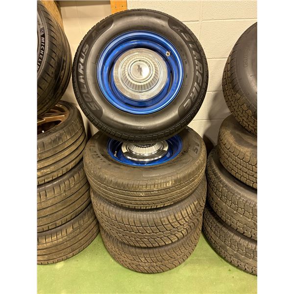 RESERVE LIFTED!! Chevelle rims and tires