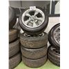 Image 1 : NO RESERVE American racing torq thrust rims w/ tires