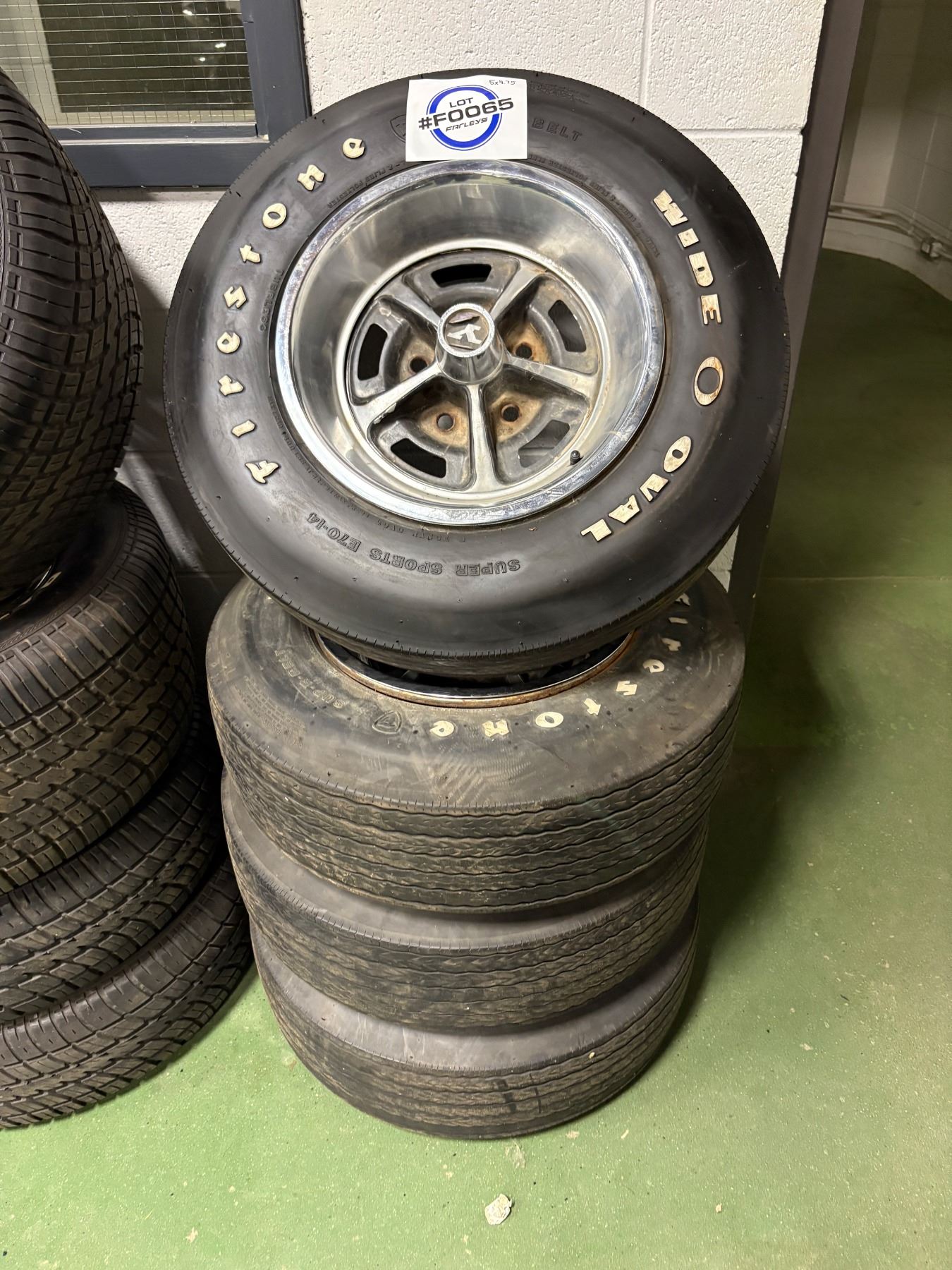 RESERVE MET Very rare GM Yenko Rallye rims w/ tires