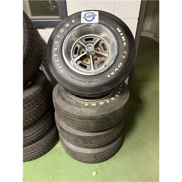 RESERVE MET Very rare GM Yenko Rallye rims w/ tires