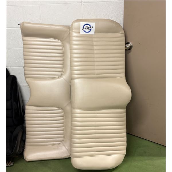 NO RESERVE Rear bench seat
