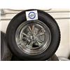 Image 2 : RESERVE MET Chrome Cragar Rims w/ tires