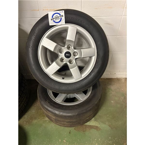 NO RESERVE Lightning SVT rims w/ tires