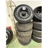 Image 1 : NO RESERVE Custom wheels w/ tires