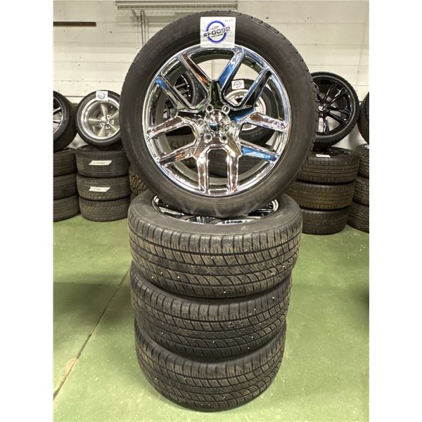 RESERVE MET Chrome rims w/ tires