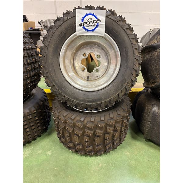 NO RESERVE TRX/ATC Honda 250R Rims & Tires