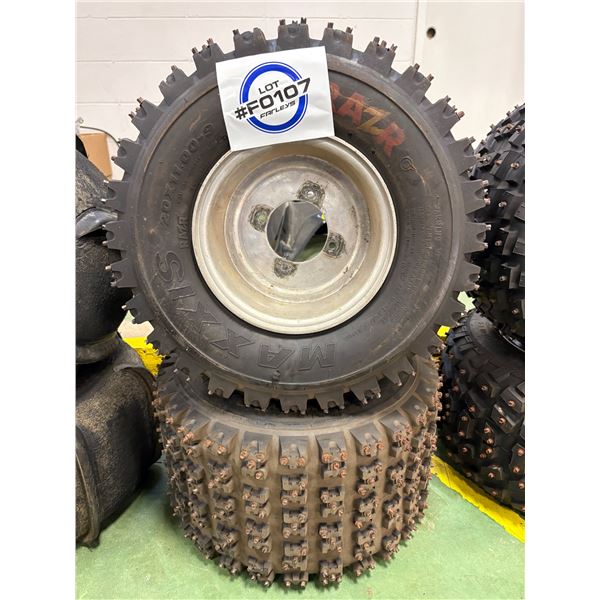 NO RESERVE TRX/ATC Honda 250R Rims & Tires