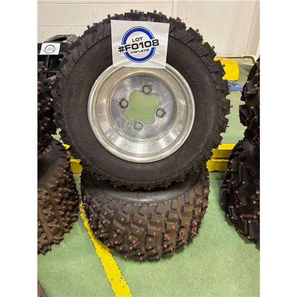NO RESERVE TRX/ATC Honda 250R Rims & Tires