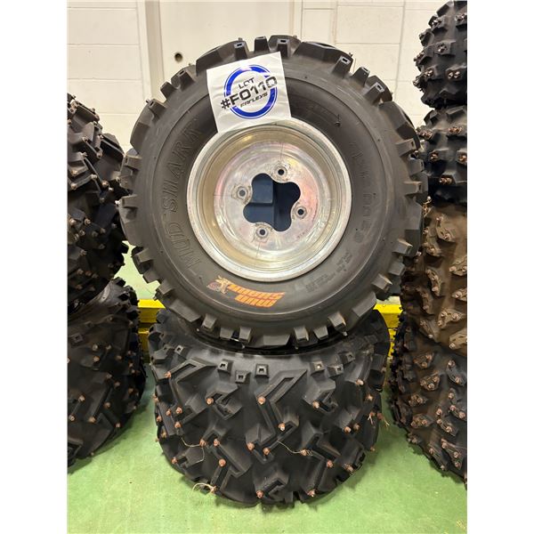 NO RESERVE TRX/ATC Honda 250R Rims & Tires