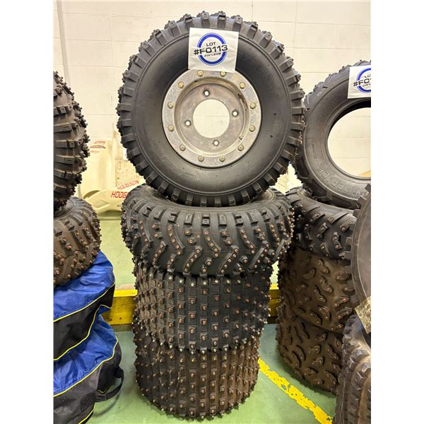 NO RESERVE TRX/ATC Honda 250R Rims & Tires
