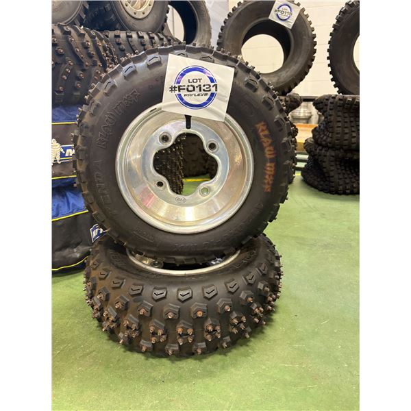 NO RESERVE TRX/ATC Honda 250R Rims & Tires