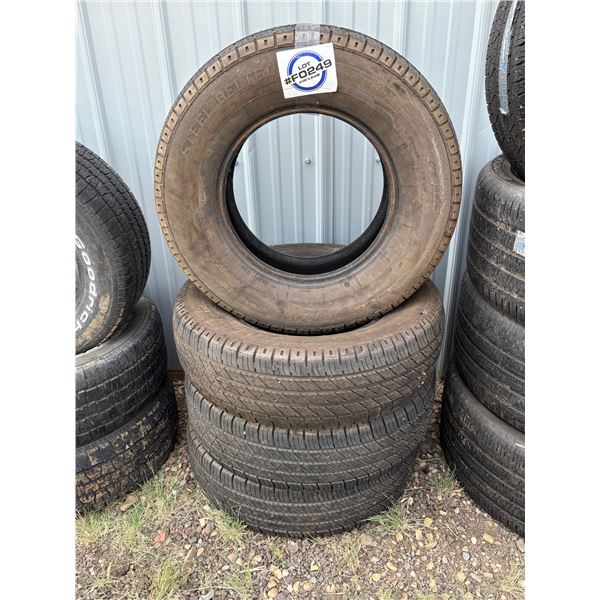 NO RESERVE Maxtour GT Radial Tires 225/75R15