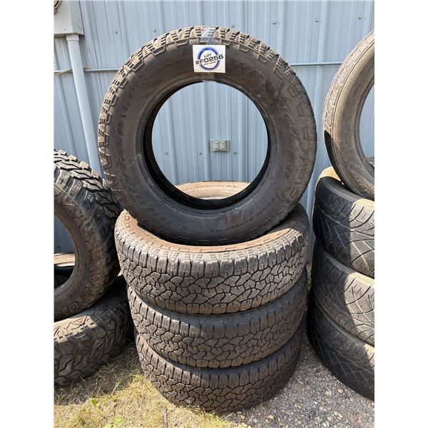 NO RESERVE Goodyear Wrangler Trail Runner AT 275/65R20 Tires